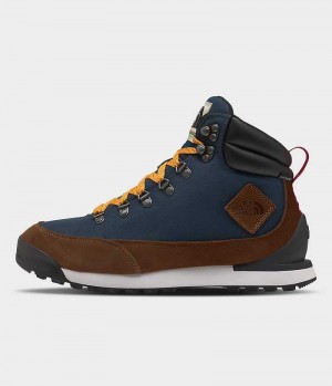 Botte Hiver The North Face Back-To-Berkeley IV Textile Imperméables Homme Bleu Marron | PARIS NZLJB