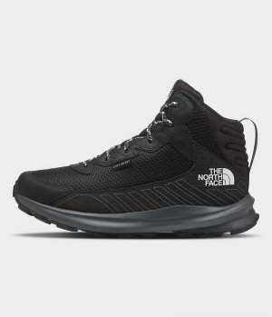 Botte Hiver The North Face Fastpack Hiker Mid Imperméables Garcon Noir | PARIS OIPTA