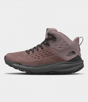 Botte Randonnée The North Face VECTIV Exploris 2 Mid FUTURELIGHT™ Cuir Femme Fushia | PARIS UNLWH