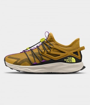 Chaussure Trail Running The North Face Oxeye Tech Femme Jaune Noir | FRANCE TGQDH