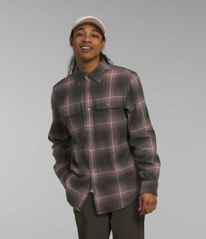 Chemise The North Face Arroyo Flannel Homme Fushia | FRANCE DZWYF