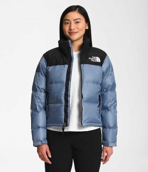 Doudoune The North Face 1996 Retro Nuptse Femme Bleu | FRANCE DLYRH