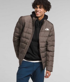 Doudoune The North Face Aconcagua 3 Homme Marron | FR EDCLZ