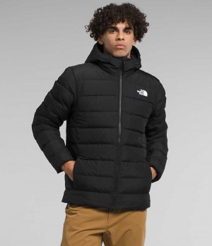 Doudoune The North Face Aconcagua 3 Hoodie Homme Noir | FRANCE FWBSE