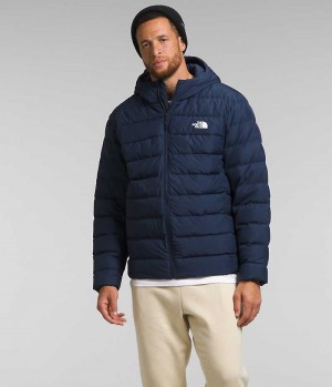 Doudoune The North Face Big Aconcagua 3 Hoodie Homme Bleu Marine | FR UTXEP