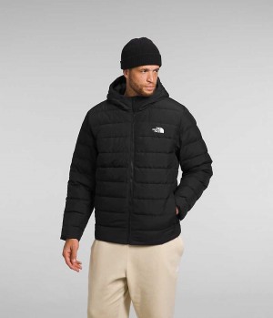 Doudoune The North Face Big Aconcagua 3 Hoodie Homme Noir | FRANCE YKBXN