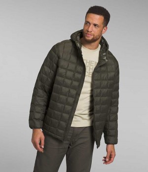 Doudoune The North Face Big ThermoBall™ Eco Hoodie 2.0 Homme Vert Olive | FRANCE VFBMG