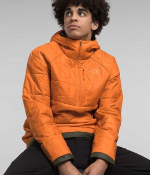 Doudoune The North Face Circaloft ¼-Zip Pullover Homme Orange | FRANCE XKOUT