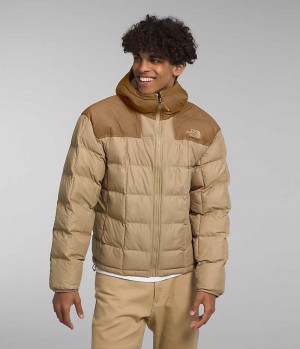 Doudoune The North Face Lhotse Reversible Hoodie Homme Kaki | PARIS AZNBS