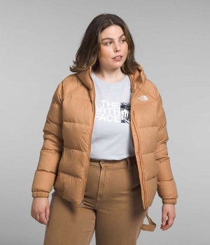 Doudoune The North Face Plus Hydrenalite™ Hoodie Femme Kaki | PARIS AITOB