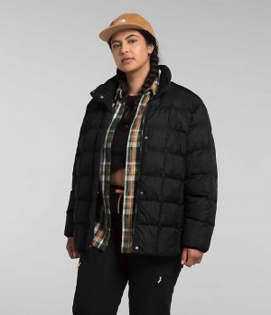 Doudoune The North Face Plus Lhotse Reversible Femme Noir | PARIS EXZUC