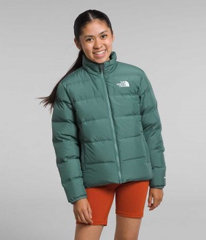 Doudoune The North Face Reversible North Fille Vert | PARIS DEYGK