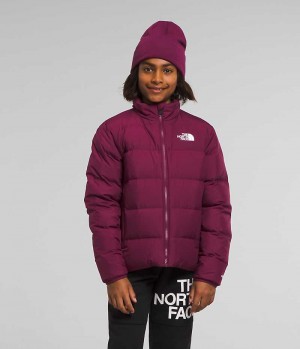 Doudoune The North Face Reversible North Garcon Bordeaux | FR AMUYO