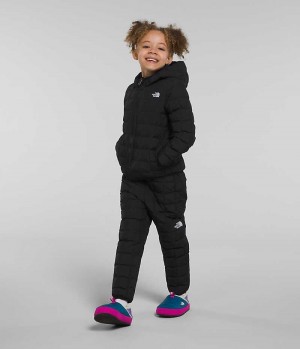 Doudoune The North Face Reversible ThermoBall™ Encapuchonné Fille Noir | FRANCE MDSLE