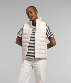 Gilet The North Face Aconcagua 3 Femme Blanche | PARIS JOVPF