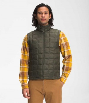 Gilet en Duvet The North Face ThermoBall™ Eco 2.0 Homme Vert Olive | FRANCE UJGBH