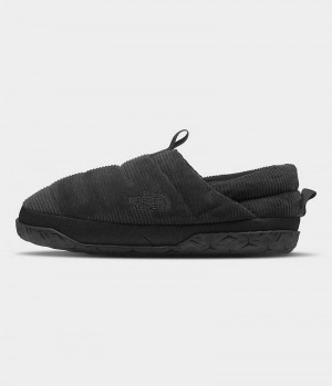 Mules The North Face Nuptse Corduroy Femme Noir | PARIS TMDVA