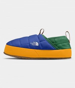 Mules The North Face ThermoBall™ Traction II Fille Bleu Vert | PARIS DWRCX