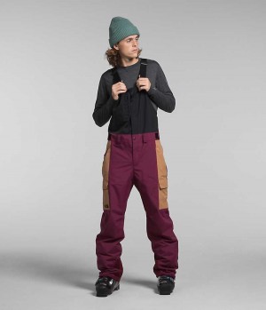 Pantalon Bib The North Face Freedom Homme Fushia | FRANCE MVWPB