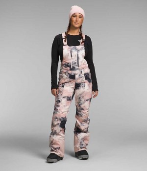 Pantalon Bib The North Face Freedom Insulated Femme Rose | FRANCE PDZQN