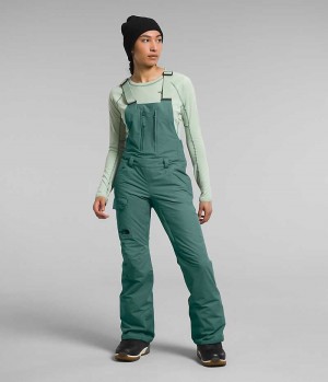 Pantalon Bib The North Face Freedom Insulated Femme Vert | FR BGOJP