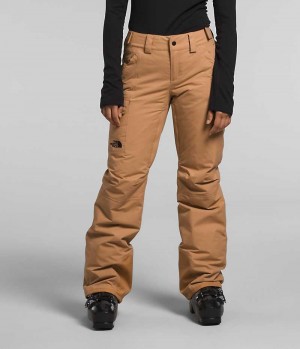 Pantalon Isolé The North Face Freedom Femme Marron | FR BZYNQ