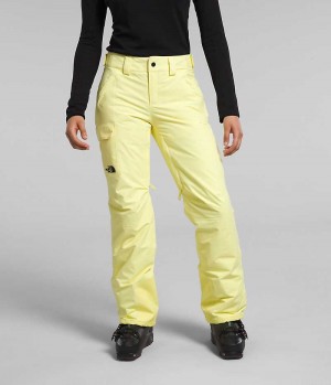 Pantalon Isolé The North Face Freedom Femme Jaune | PARIS TUYML