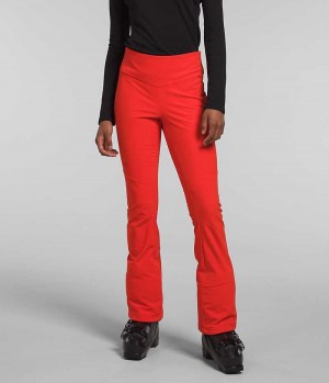 Pantalon The North Face Snoga Femme Rouge | FR SXODZ