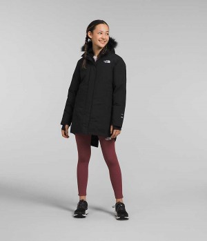 Parka The North Face Arctic Fille Noir | FRANCE ELVUQ