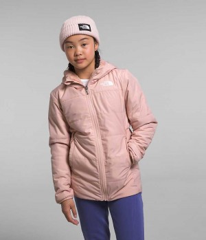 Parka The North Face Reversible Mossbud Fille Rose | FRANCE UGPBW