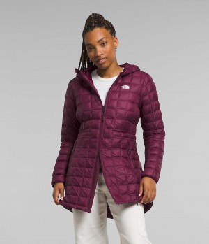 Parka The North Face ThermoBall™ Eco Femme Rouge | FRANCE QOBXZ