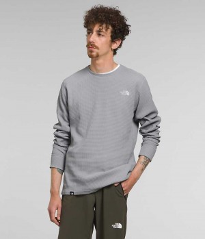 Pulls De Golf The North Face Canyon Fog Thermal Long Sleeve Homme Grise | FRANCE LEDTY