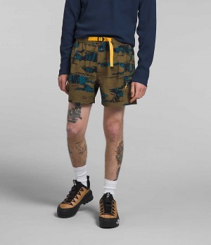 Short The North Face Class V Belted Homme Vert Olive | PARIS EHPKB