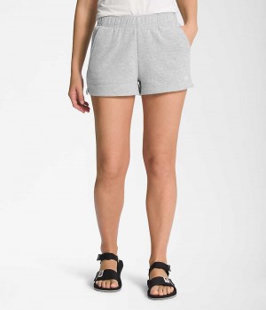 Short The North Face Half Dome Fleece Femme Grise | PARIS YJRQK