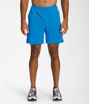 Short The North Face Wander Homme Bleu | FRANCE WZOCV