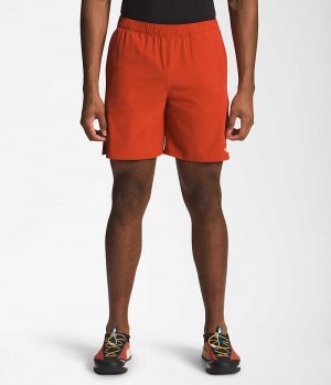 Short The North Face Wander Homme Rouge | PARIS DQSVZ