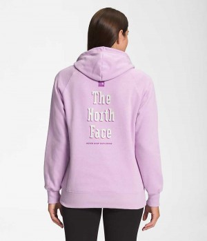 Sweat a Capuche The North Face Brand Proud Femme Lavande | FR YCPZX