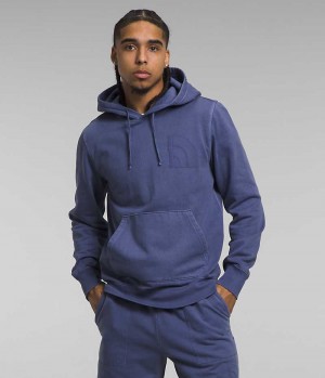 Sweat a Capuche The North Face Garment Dye Homme Bleu | FRANCE ELZRQ