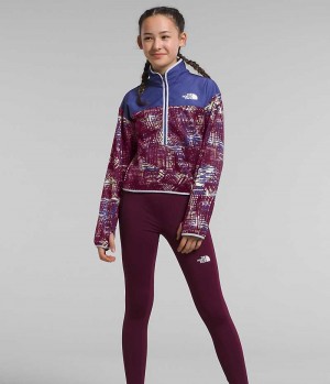 Sweatshirt The North Face D'hiver Warm ½-Zip Fille Multicolore | FRANCE AEKBH