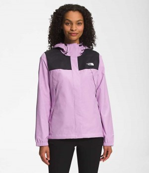 Veste Imperméable The North Face Antora Femme Lavande | FRANCE XGVQW