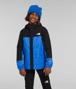 Veste Imperméable The North Face Antora Garcon Bleu | FRANCE QKUDY