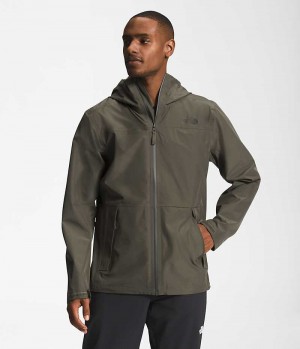 Veste Imperméable The North Face Dryzzle FUTURELIGHT™ Homme Vert Olive | PARIS ZRFUK