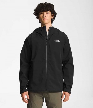 Veste Imperméable The North Face Valle Vista Stretch Homme Noir | FRANCE GFNQM