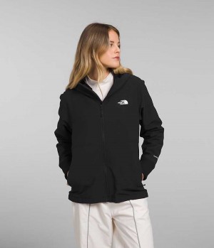 Veste Softshell The North Face Shelbe Raschel Hoodie Femme Noir | PARIS YAFPU