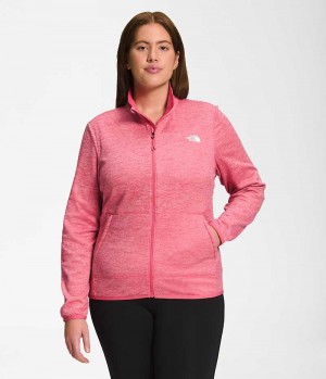 Vestes Polaires The North Face Plus Canyonlands Full-Zip Femme Rose | FRANCE PMQXC