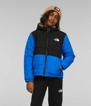 Vestes Polaires The North Face Reversible Mt Chimbo Full-Zip Encapuchonné Garcon Bleu | PARIS TSLRV