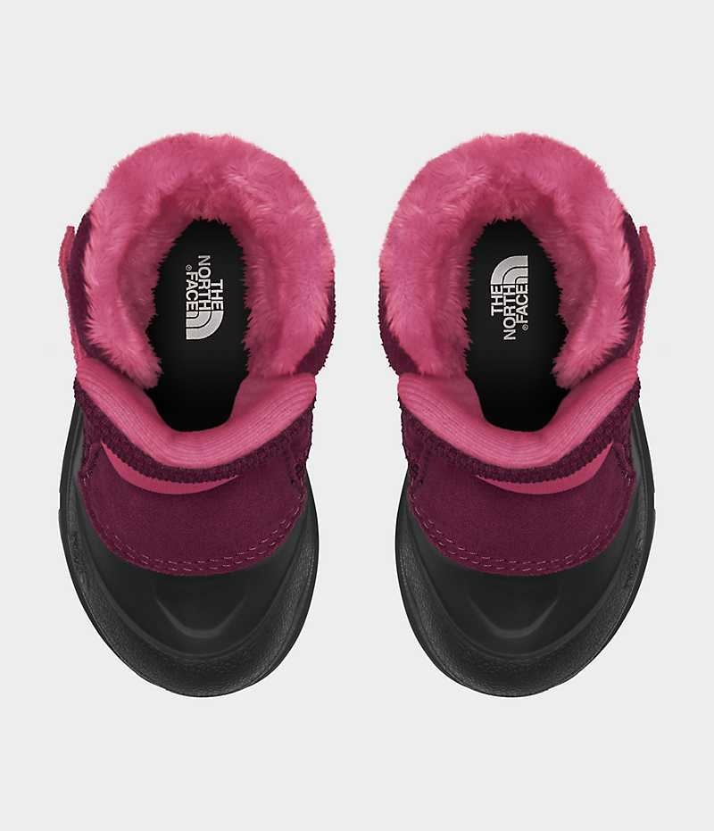 Botte Hiver The North Face Alpenglow II Fille Rose Noir | PARIS EFVDJ