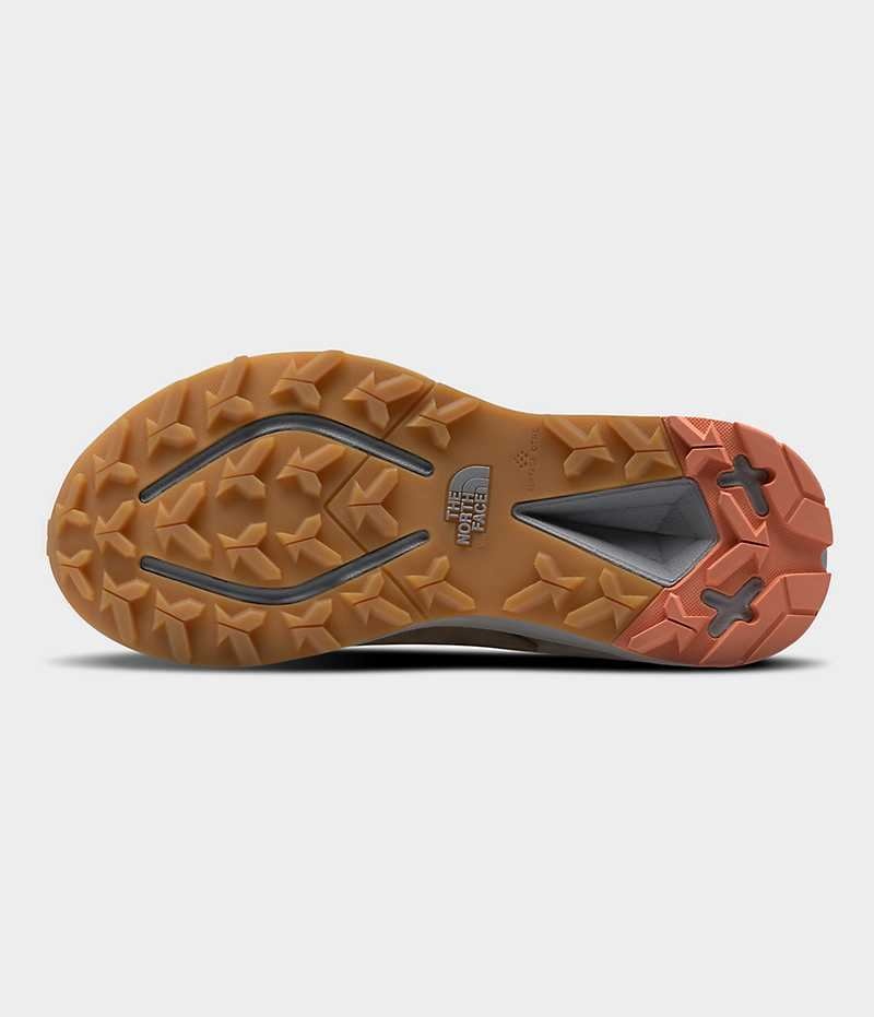 Botte Randonnée The North Face VECTIV Exploris 2 Mid FUTURELIGHT™ Cuir Femme Marron | FRANCE ECZKO