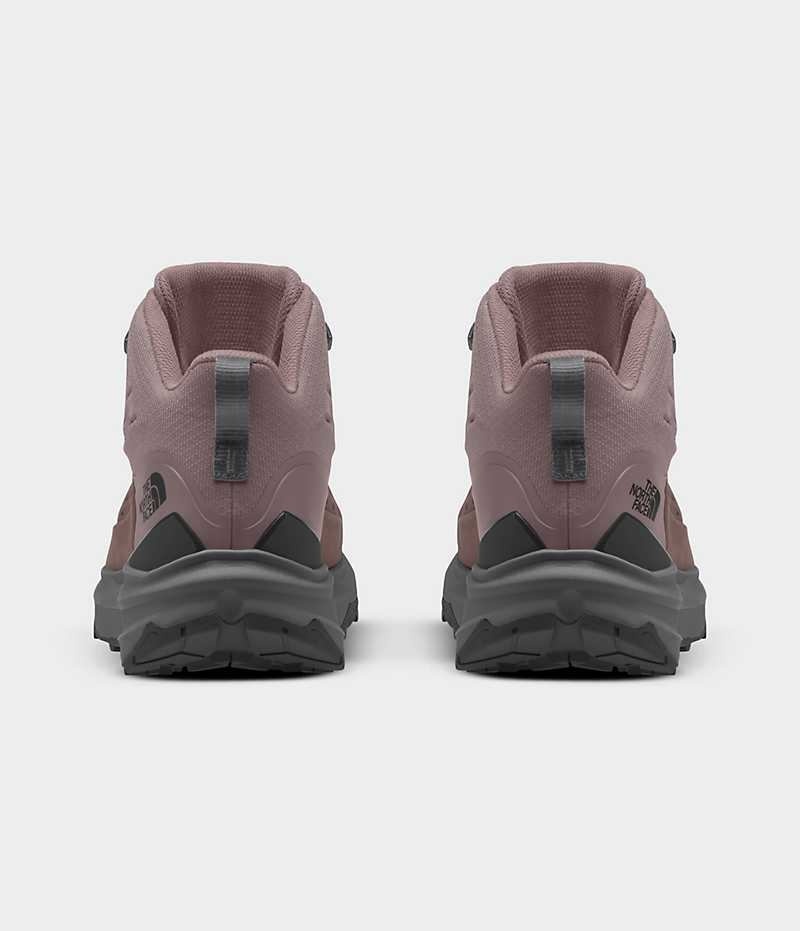 Botte Randonnée The North Face VECTIV Exploris 2 Mid FUTURELIGHT™ Cuir Femme Fushia | PARIS UNLWH