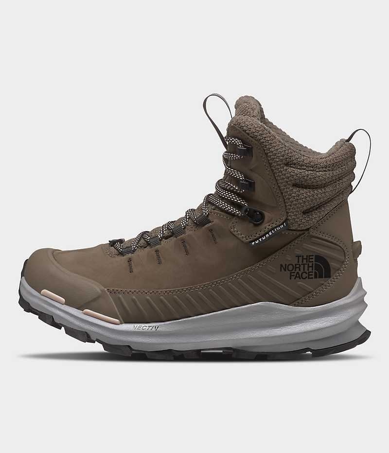 Botte Randonnée The North Face VECTIV Fastpack Insulated FUTURELIGHT™ Femme Marron | FR DKIXZ